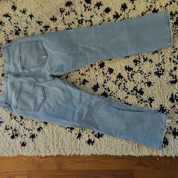 Agolde Riley Hi Rise Straight Crop 28 - Picture 6 of 7